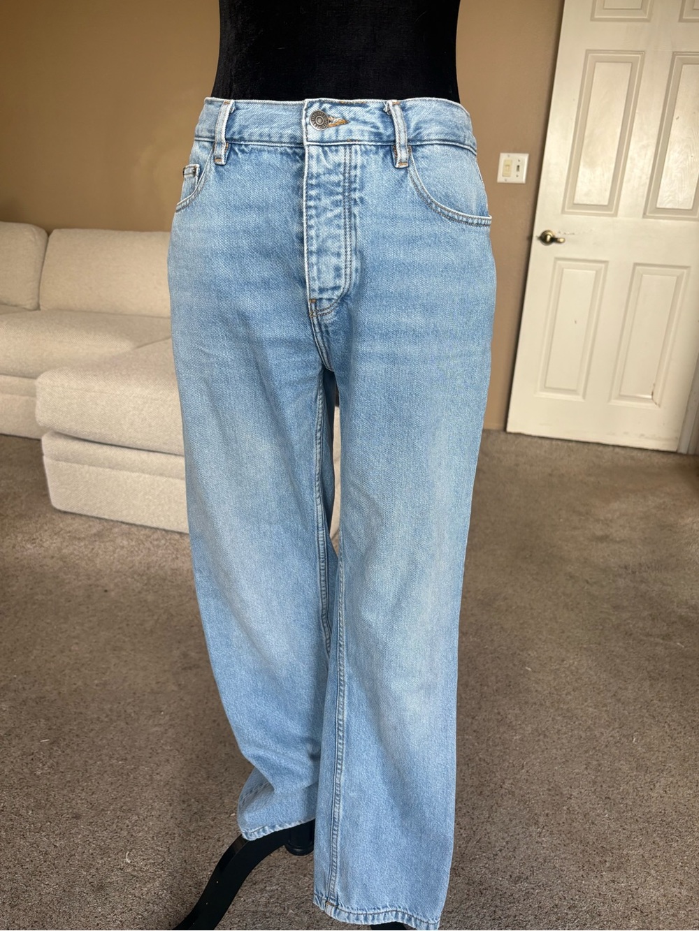 The Kooples Light Blue Women’s Wide Leg Jeans size 27
